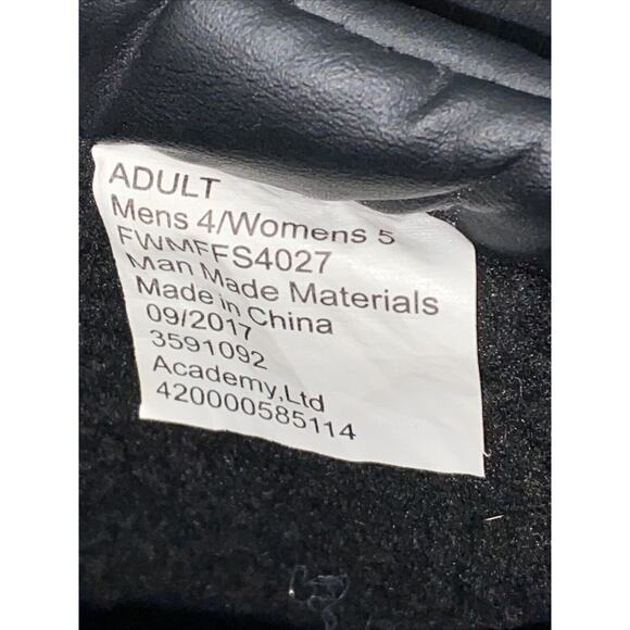 Magellan Outdoors Winter Boots Mens Size 4 Women’s 5 Waterproof Black Insulated - Picture 6 of 8